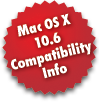 Mac OS X 10.6 Compatibility Information