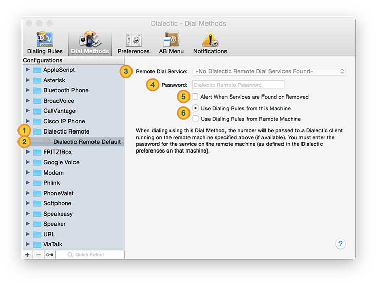 dialectic remote Dial Method annotated