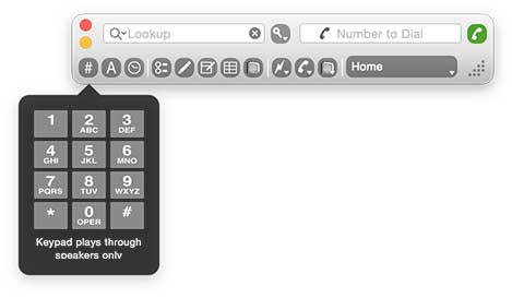 main window keypad