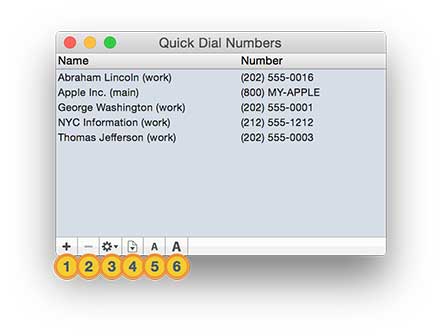 quick dial editor annotated